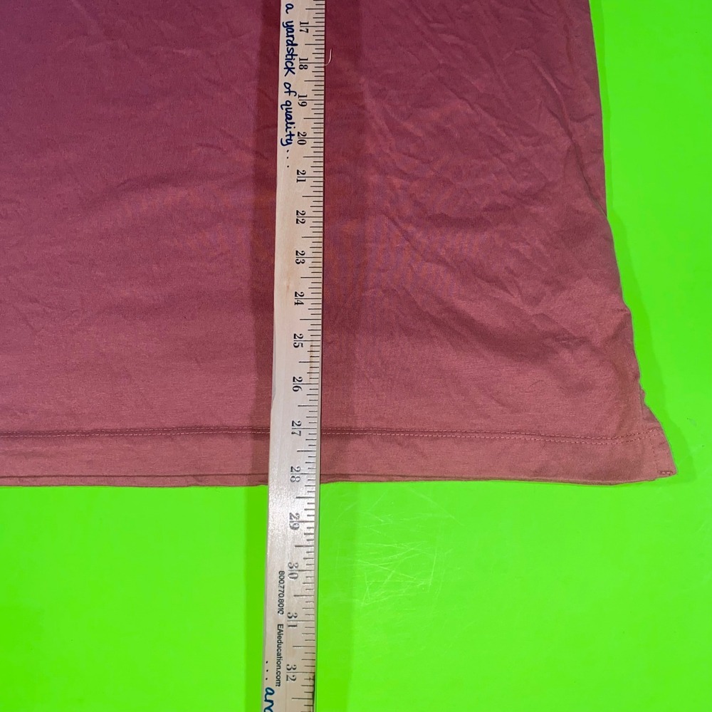 Old Navy Mens XL Short Sleeve‎ Polo Shirt Burgundy Brick Red Solid Casual Top - Picture 4 of 6